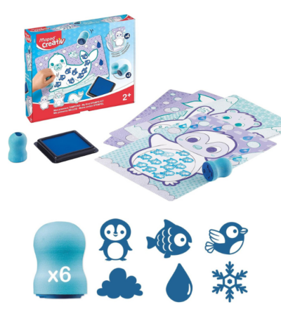 MAPED CREATIV 2+ MY FIRST STAMPS KIT WASHABLE INK #907042-0