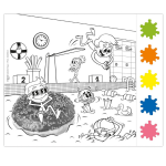 MAPED CREATIV VERFSET - 10 PLATEN VERFPODS + 1 BRUSH #831225-468169