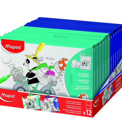 MAPED CREATIV KNUTSELBOX 5+ CANVAS BAG COLOR 30X20CM #831227-0