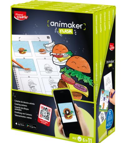 MAPED CREATIV BOX "ANIMAKER FLASH POP" MAPED#907067-0