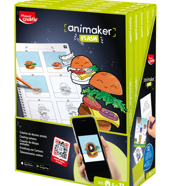 MAPED CREATIV BOX "ANIMAKER FLASH POP" MAPED#907067-0