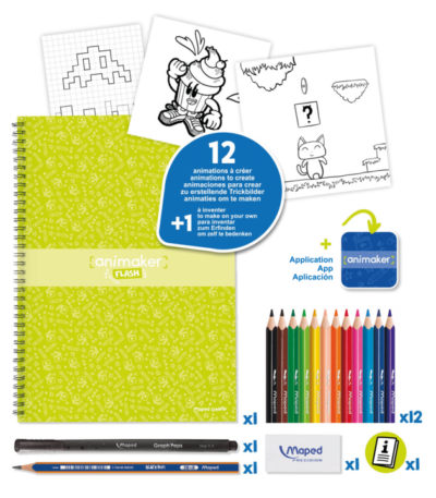 MAPED CREATIV BOX "ANIMAKER FLASH POP" MAPED#907067-468109
