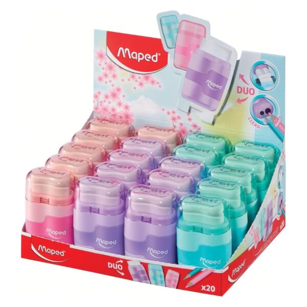 SLIJPER MET VEGER CONNECT PASTEL - 2-GAATS MAPED#049231-0