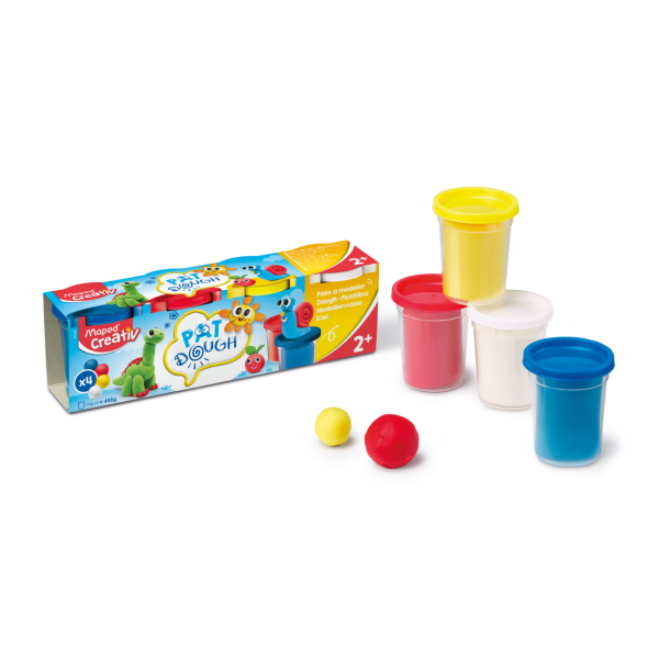 KLEISET - PAT DOUGH EARLY AGE 4 KLEUREN MAPED#907200-0