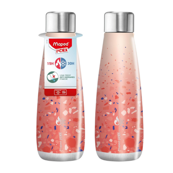 DRINKFLES CONCEPTADULT INSULATED TERRAZZO 500ML MAPED#871196-0