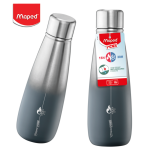 ADULT INSULATED BOTTLE 500ML GREY MAPED#871105-468129