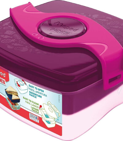 ORIGINS LUNCH BOX PINK MAPED#870101-0