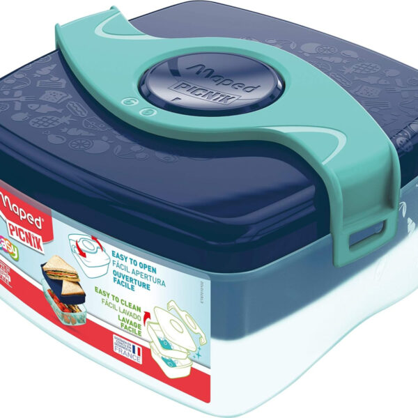 ORIGINS LUNCH BOX BLUE-GREEN MAPED#870104-0