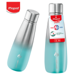 ADULT INSULATED BOTTLE 500ML TURQUOISE MAPED#871107-468127