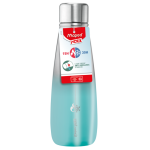 ADULT INSULATED BOTTLE 500ML TURQUOISE MAPED#871107-0