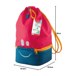 CONCEPT KIDS FIGURATIVE LUNCH BAG PINK MAPED#872301-467969
