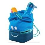 CONCEPT KIDS FIGURATIVE LUNCH BAG BLUE MAPED#872303-467966