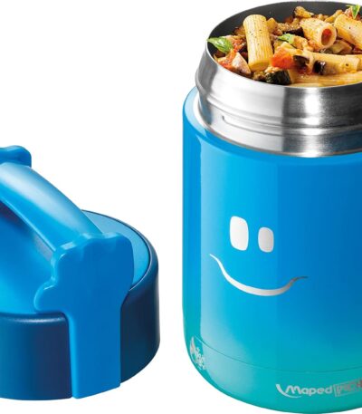 CONCEPT KIDS INSULATED FOOD JAR BLUE MAPED#876003-0