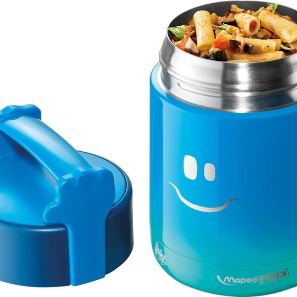 CONCEPT KIDS INSULATED FOOD JAR BLUE MAPED#876003-0