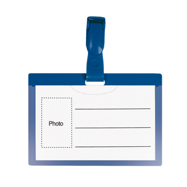 NAAMBADGE PLASTIC 57X90MM CNTR#91633-0