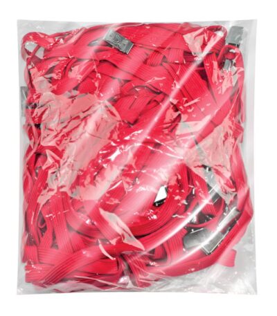 NAAMBADGE PLASTIC HOR. 90X57MM MET ROOD KOORD CNTR#91636-528075