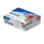 NAAMBADGE PLASTIC VERT. 90X58MM MET BLAUW KOORD CNTR#91637-467838