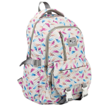 SCHOOL RUGTAS POLYESTER 44X30X14CM CNTR#81006-467489
