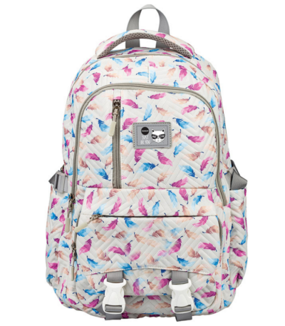 SCHOOL RUGTAS POLYESTER 44X30X14CM CNTR#81006-0