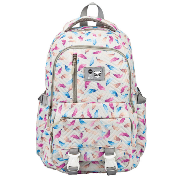 SCHOOL RUGTAS POLYESTER 44X30X14CM CNTR#81006-0