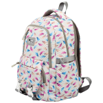 SCHOOL RUGTAS POLYESTER 44X30X14CM CNTR#81006-467487