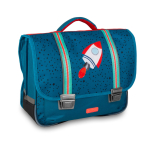 SCHOOL RUGTAS 38CM-19L ROCKET "PAPER SALAD" LANN#555342-496894