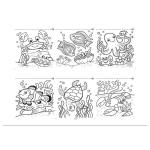 AQUAREL VELLEN 210X297MM MET PENSEEL CNTR#80274-467775