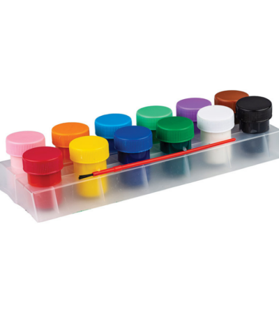 WASBARE VERF 12X20ML MET PENSEEL CNTR#80449-467756