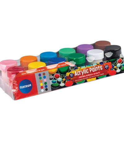 ACRYLVERF 12X20ML MET PENSEEL CNTR#80451-0