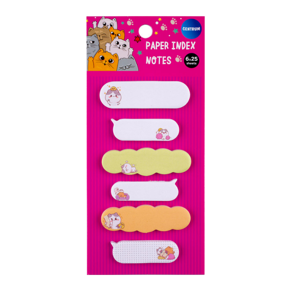 INDEX ETIKETTEN 25VL 53X16MM &40X13MM CNTR#80199-0