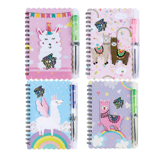 NOTITIEBOEK MET SPIRAAL+PEN 30-SH 140X103MM CNTR#81983-0