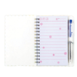 NOTITIEBOEK MET SPIRAAL+PEN 30-SH 140X103MM CNTR#81983-467699