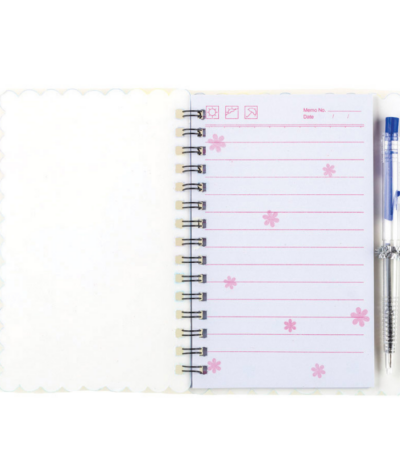 NOTITIEBOEK MET SPIRAAL+PEN 30-SH 140X103MM CNTR#81983-467699