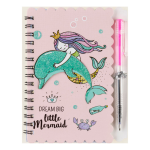 NOTITIEBOEK "MERMAID" 30-SH 140X103MM CNTR#81985-467695