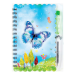 NOTITIEBOEK "BUTTERFLY" 30-SH 140X103MM CNTR#81986-467689