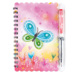 NOTITIEBOEK "BUTTERFLY" 30-SH 140X103MM CNTR#81986-467691