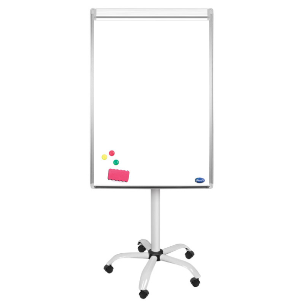 FLIPOVER WHITEBOARD OP WIELEN 70X100CM CNTR#91012-0
