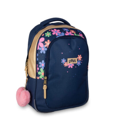 SCHOOL RUGTAS 24CM-23L "LOVE" LANN#554703-0