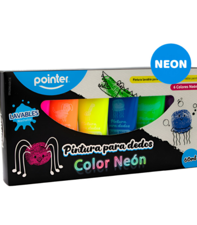 VINGERVERF "POINTER" NEON 6X60ML ARG#WCT-22123-N-517930