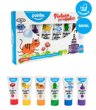 VINGERVERF "POINTER" 6X60ML ARG#WCT-22123-0