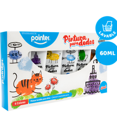 VINGERVERF "POINTER" 6X60ML ARG#WCT-22123-517936