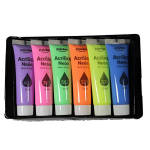 ACRYLVERF "POINTER" 6X22ML NEON ARG#NAP-6-22ML-517982