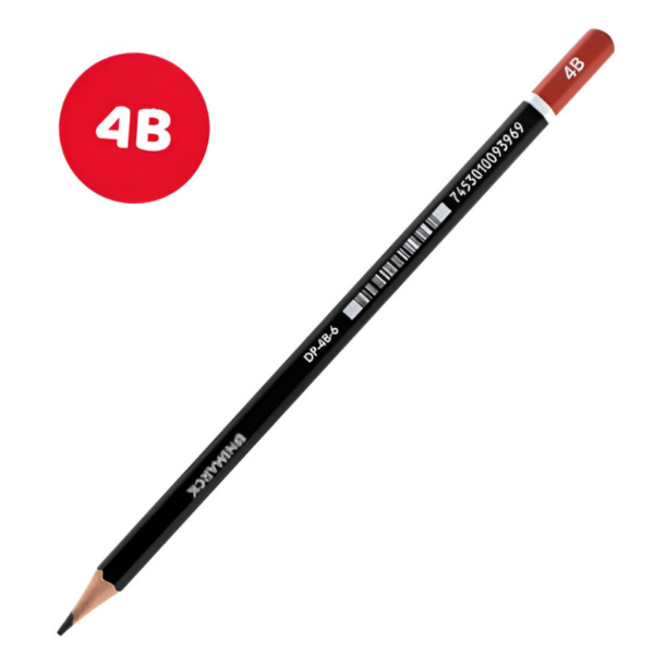 TEKENPOTLOOD 4B SET/6 ARG#DP-4B-6-0