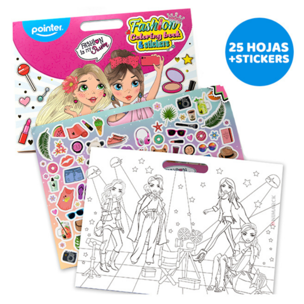 KLEURBOEK "POINTER" 24 PAGINA'S ARG#DB-23231-0