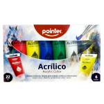 ACRYLVERF "POINTER" 6X22ML ARG#BAP-622-518033
