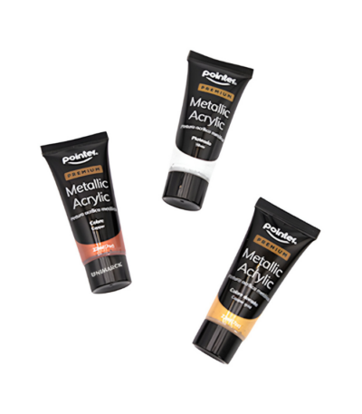 ACRYLVERF "POINTER" METALLIC 6X22ML ARG#AP-2280-M-518039