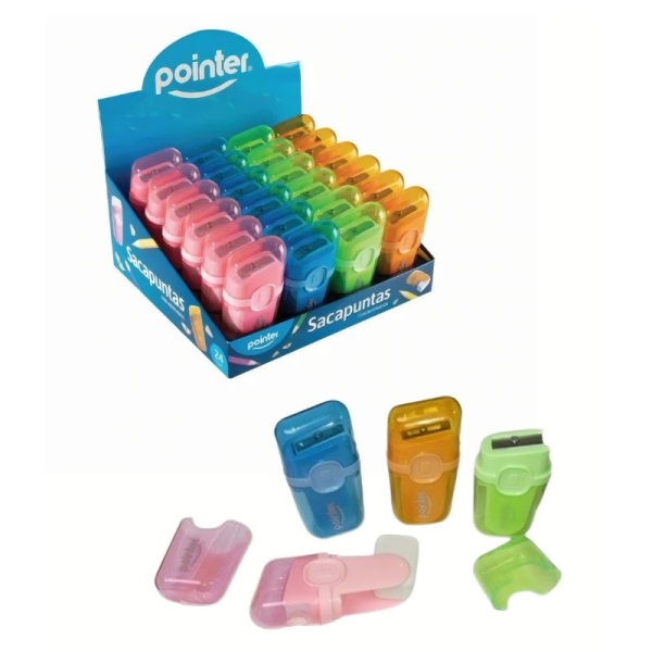 SLIJPER MET VEGER "POINTER" 4 ASSORTED ARG#ER-1809-0