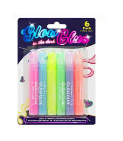 CRAFT GLUE GLOW IN DARK 10ML 6 UB#QE0590-0