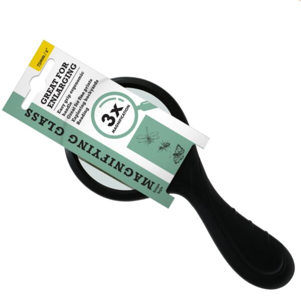 MAGNIFYING GLASS 3X 7.5CM UB#SG0508-0