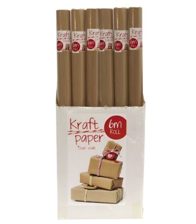 KRAFT PAPER 6m ROLL ub#SW0126-0